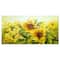 Designart - Bright Yellow Sunny Sunflowers - Large Floral Painting Canvas